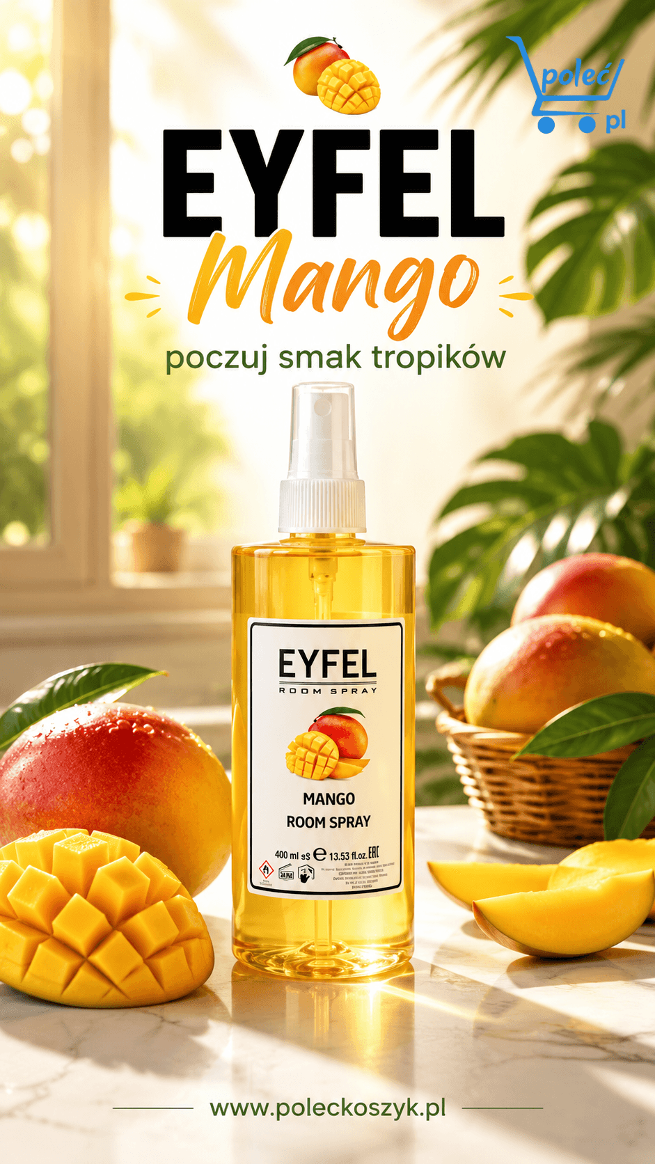 EYFEL Mango – egzotyczna świeżość, która odmienia każde wnętrze